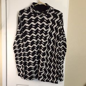 Nic+Zoe long sleeve women top size L new